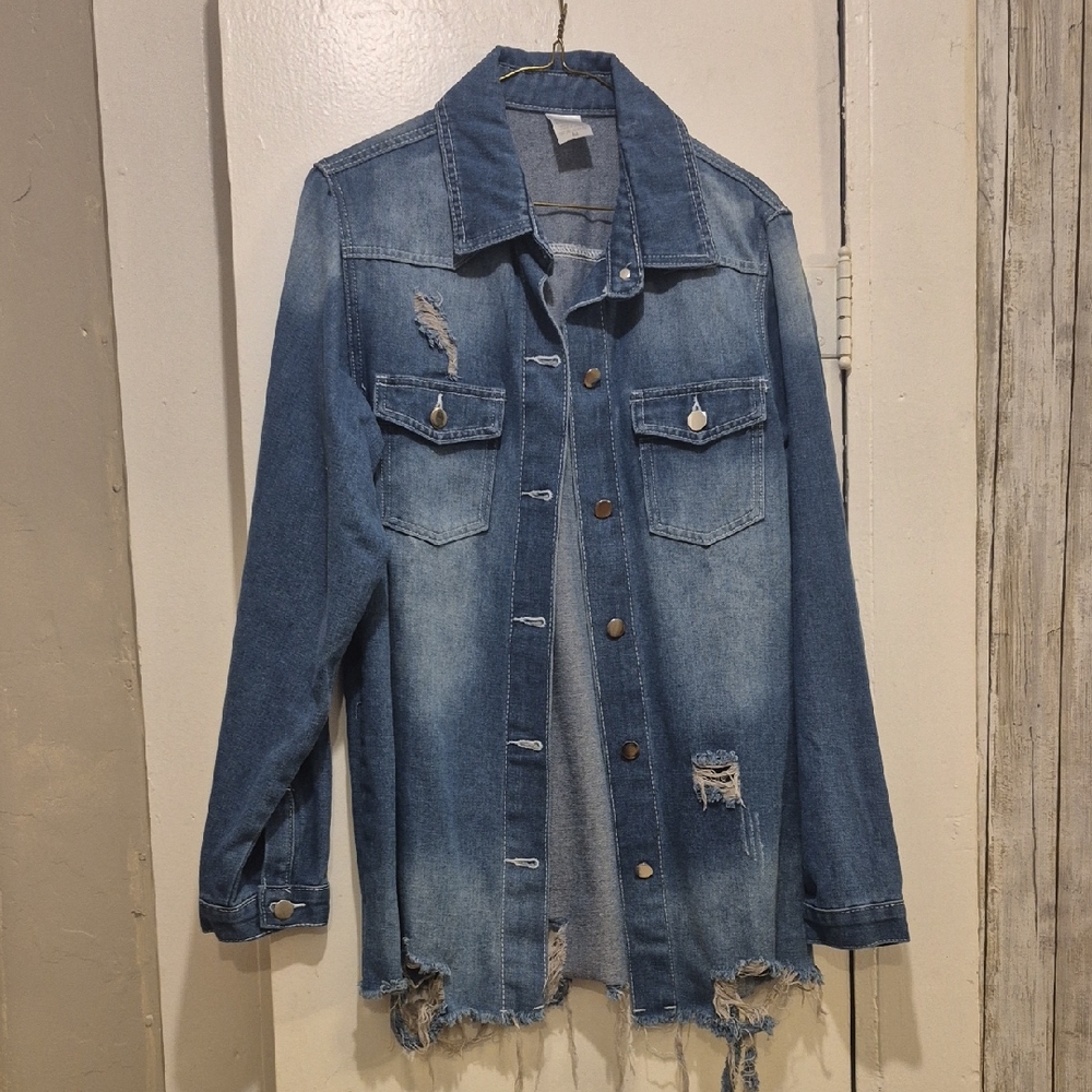 Jean Shacket. Factory Distressed